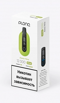 ОЭСДН Plonq ULTRA 12000 "Лимон Мята" 20мг
